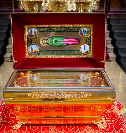  Ковчег с частицей мощей св. мч. Наталии Никомидийской