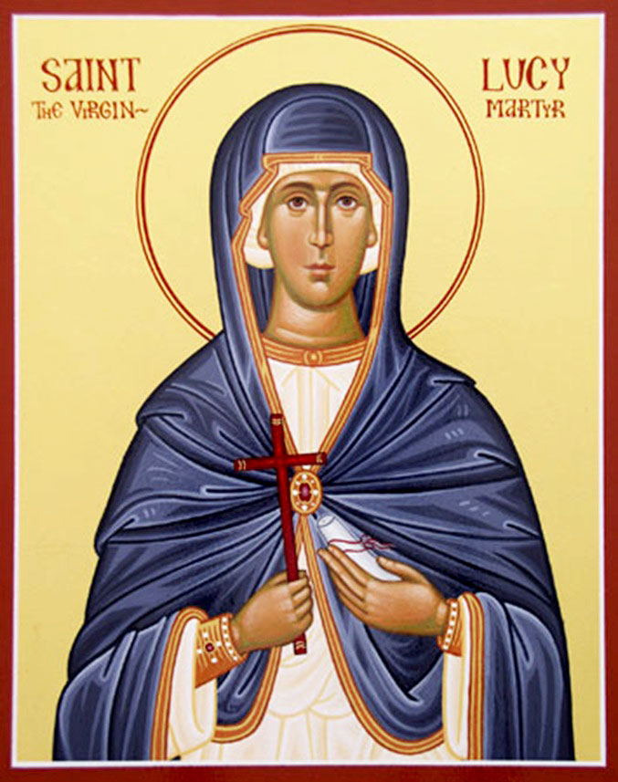 Мц. Лукия Сиракузская (†283)