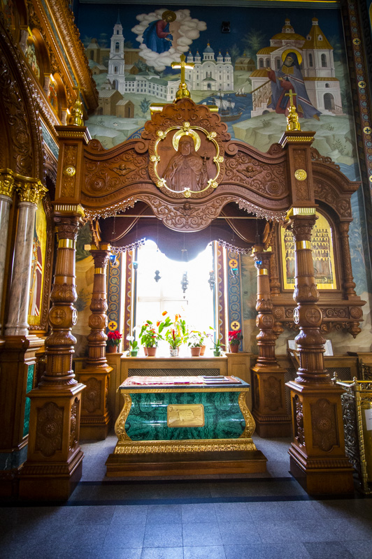 Раки с мощами Воронежских святых