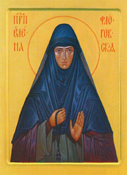 Прп. Елена Флоровская (†1834)
