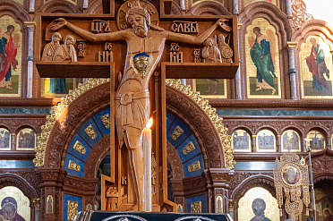 Вечерня. Час пассии в Неделю 5-ю Великого поста