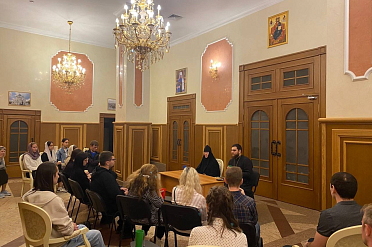 Прошла заключительная встреча молодежной группы собора перед летними каникулами