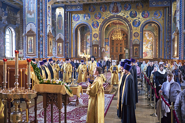 Всенощное бдение в канун праздника Собора Воронежских святых